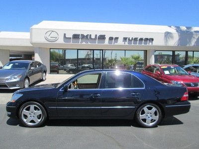 2005 blue v8 leather navigation sunroof miles:58k sedan one owner