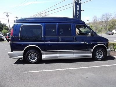 2002 chevrolet express explorer limited se hightop conversion van low miles