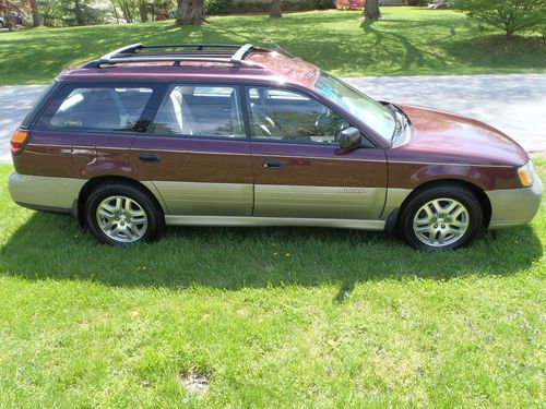 2000 subaru outback wagon-like new-no reserve-warranty