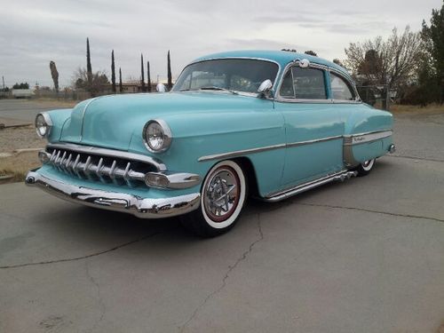 1954 chevrolet bel air mild custom