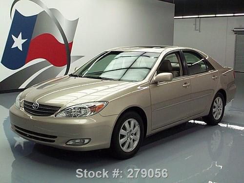 2004 toyota camry xle leather sunroof alloy wheels 67k texas direct auto