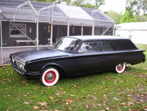 1960 "rare" 2 dr. ford galaxie (ranch wagon) .....wow....