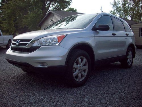 2011 honda cr-v se sport utility 4-door 2.4l hail damage save thousands nice!!!