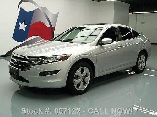 2010 honda accord crosstour ex-l awd sunroof nav 34k mi texas direct auto