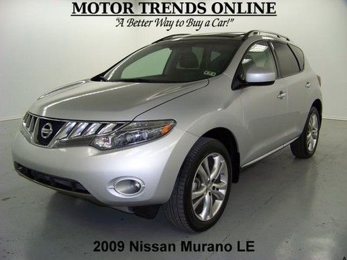 Awd le dual sunroof rearcam leather htd seats power hatch 2009 nissan murano 61k