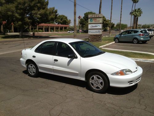 2001 chevrolet cavalier **cng**no reserve**