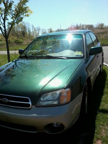 Clean 01 outback limited awd sedan leather mnrf 145k 4cyl auto  nice !!