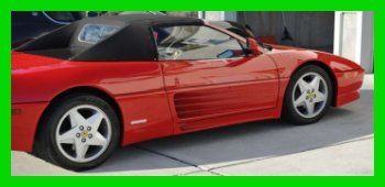 1994 ferrari 348 spyder convertible 320hp v8 5-speed manual