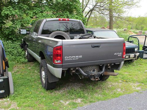 2003 dodge ram 2500 5.9 diesel cummins quad cab short bed 4x4