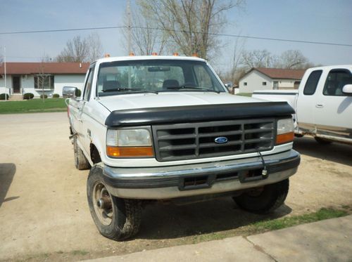 1995 ford f-250 pickup, standard cab, 2 door