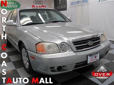 2004(04)optima lx 5 spd silver/gray cruise pwr win/locks save huge!! $ 2,995