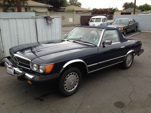 California mbz 1985 380sl parts car or sell whole car