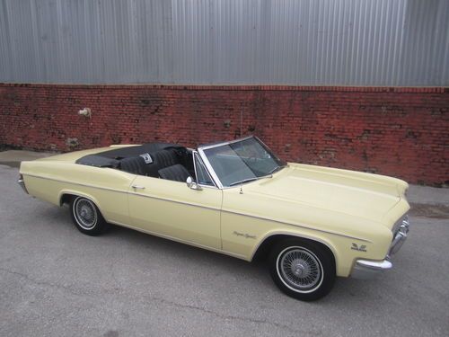 1966 chevrolet impala ss convertible -- all original!