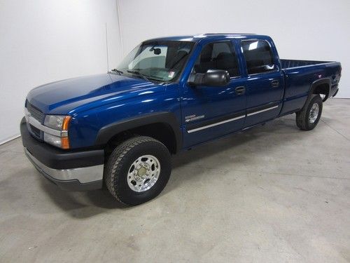 03 chevrolet silverado 2500 6.6l v8 duramax diesel auto 4x4 long crew co owned