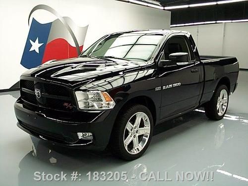 2012 dodge ram r/t sport reg cab hemi nav 22" wheels 8k texas direct auto