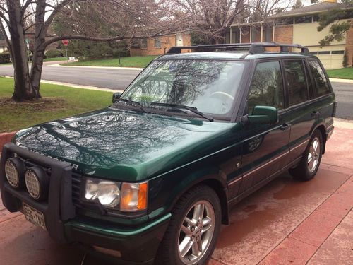 2001 range rover hse   30 aniv edition