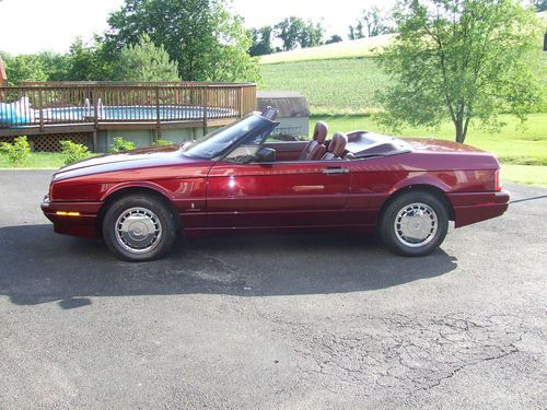 Cadillac pininfarina allante convertible convert ragtop caddy classic antique