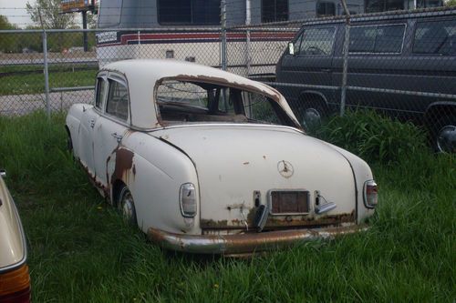 1957 mercedes benz 219 parts car was used in transformer movie