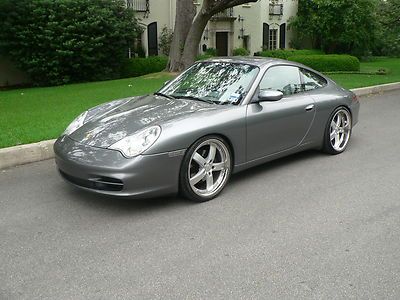 Carrera coupe low miles 3 owners sunroof 20" wheels premium stereo clean