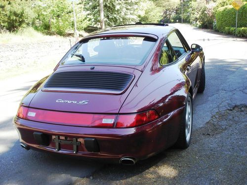 1996 Porsche 911 Carrera 4S Coupe C4S Arena Red 38k miles PRISTINE, US $64,900.00, image 4
