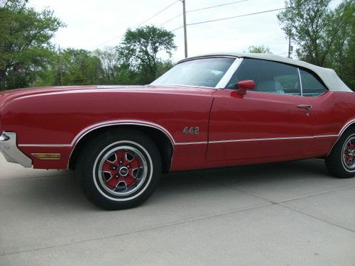 442/cutlass 1971 cutlass convertible clone loaded