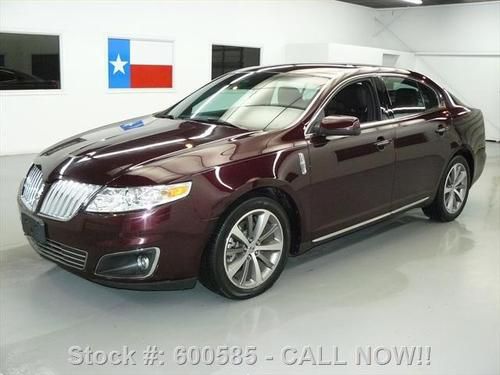 2011 lincoln mks leather nav rear cam cruise ctrl 17k texas direct auto