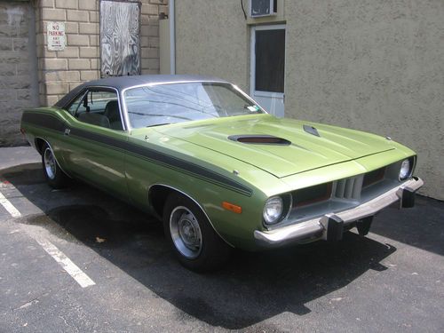 1973 plymouth barracuda 318 autoi