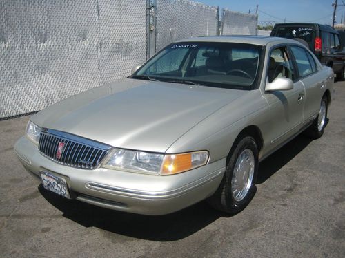 1997 lincoln continental, no reserve