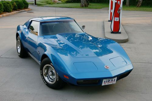 Fs/ft 1974 corvette stingray c3 - 44k miles - # matching - 350/ 4 speed - ac