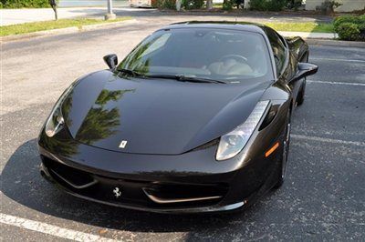 2010 ferrari 458 italia. recent service.
