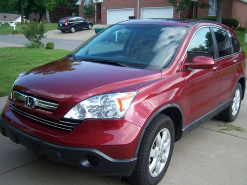 2009 honda crv ex-l maroon fwd