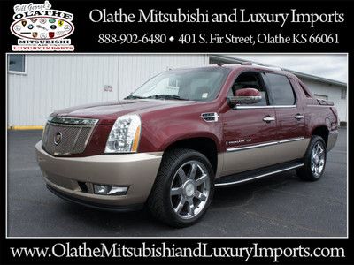 2008 cadillac escalade ext - navi, moon, heated/cooled seats, camera, 22s, wow !