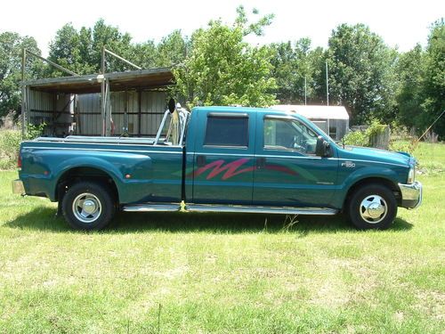 2000 f350 4 door 7.3 diesel mark iii rare color