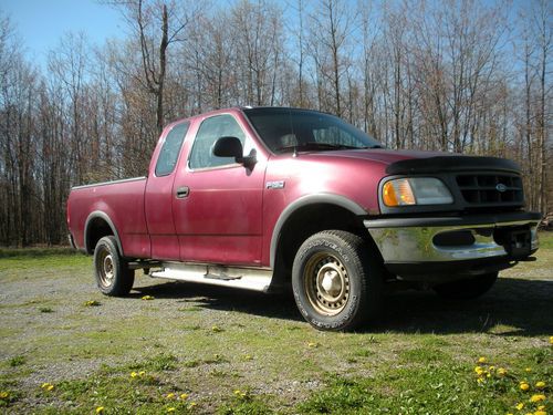 1997 ford f-150 base extended cab pickup 3-door triton 4.6l v8 fair condition