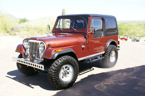 1984 jeep cj7 5.7l 350ci conversion with 700r4 automatic