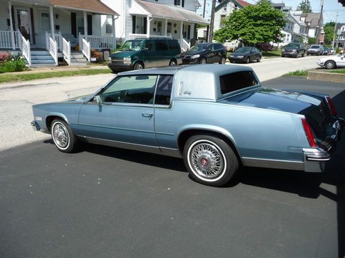 1985 cadillac eldorado biarritz coupe 2-door 4.1l