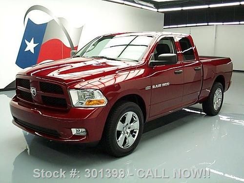 2012 dodge ram express quad hemi 6-passenger 20's 10k! texas direct auto