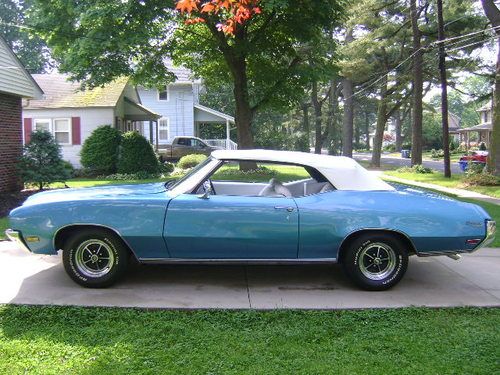 1970 buick skylark custom convertible 2-door 5.7l