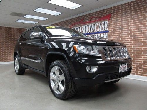 2011 jeep grand cherokee overland 4x4 navigation dvd hemi warranty