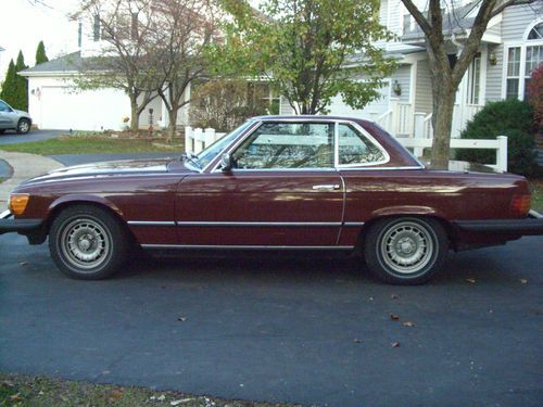 Fabulous well maintained 1981 mercedes 380sl convertible