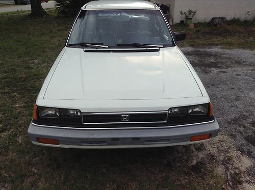 1985 Honda Accord LX Sedan 4-Door 1.8L, image 2