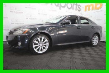 2007 lexus is250 awd gray/blk int heated/cool seats 74k miles w/warranty