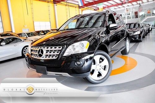 09 mercedes ml320 bluetec diesel awd 1-own 37k harman-kardon navi roof rear-cam