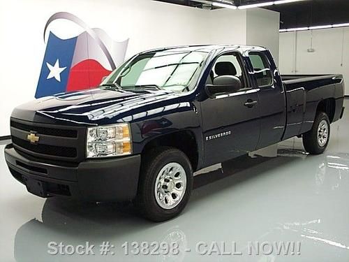 2009 chevy silverado work truck ext cab 5.3 longbed 77k texas direct auto