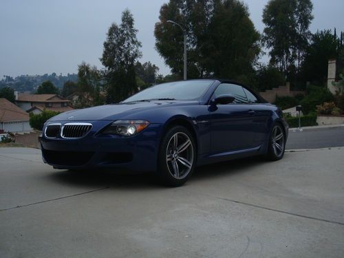 2007 bmw m6 convertible no reserve