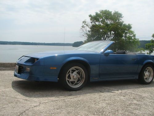 1989 chevrolet camaro convertible