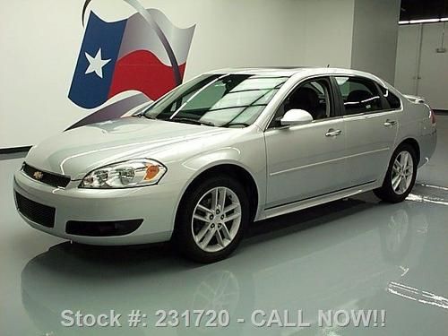 2012 chevy impala ltz htd leather sunroof spoiler 33k! texas direct auto