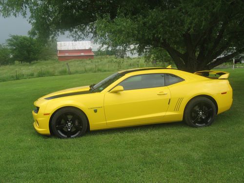 2012 chevy camaro 2ss transformer special edition ( bumblebee )