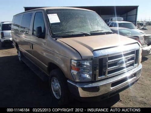 08 2008 ford e350 passenger van 19,000 miles!! thousands under book clean title