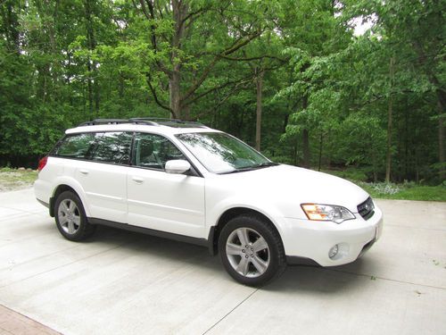 2007 subaru outback llbean 3.0r excellent condition